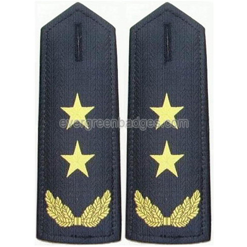 China Factory for Machine Embroidery Badges -
 Civil war epaulettes – Evergreen
