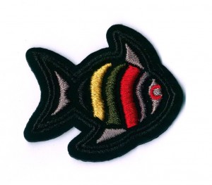 3D embroidered emblem