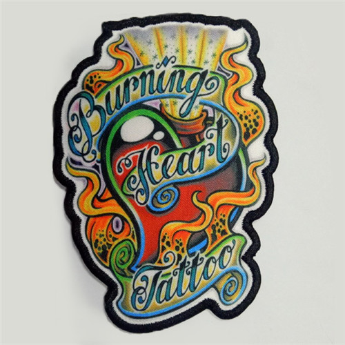 Wholesale Colorful High Density Woven Patch -
 Custom patch embroidery-sublimation – Evergreen