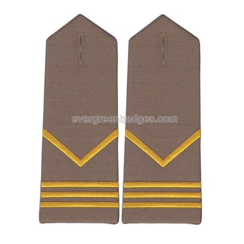 Wholesale Colorful High Density Woven Patch -
 Epaulette shop – Evergreen