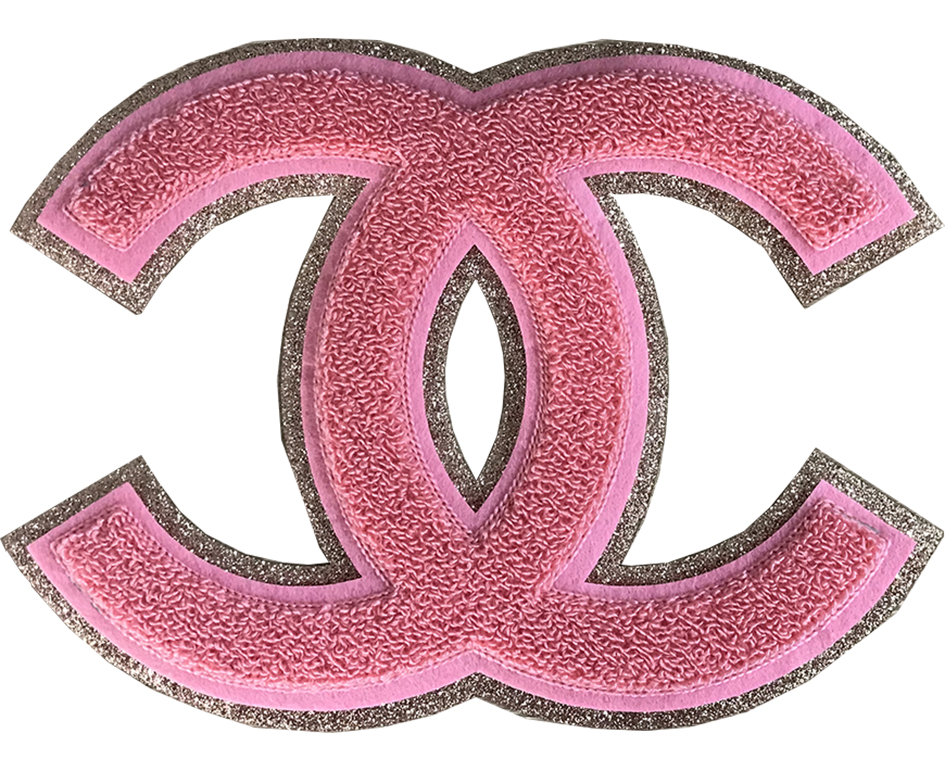 Glitter embroidered patch7