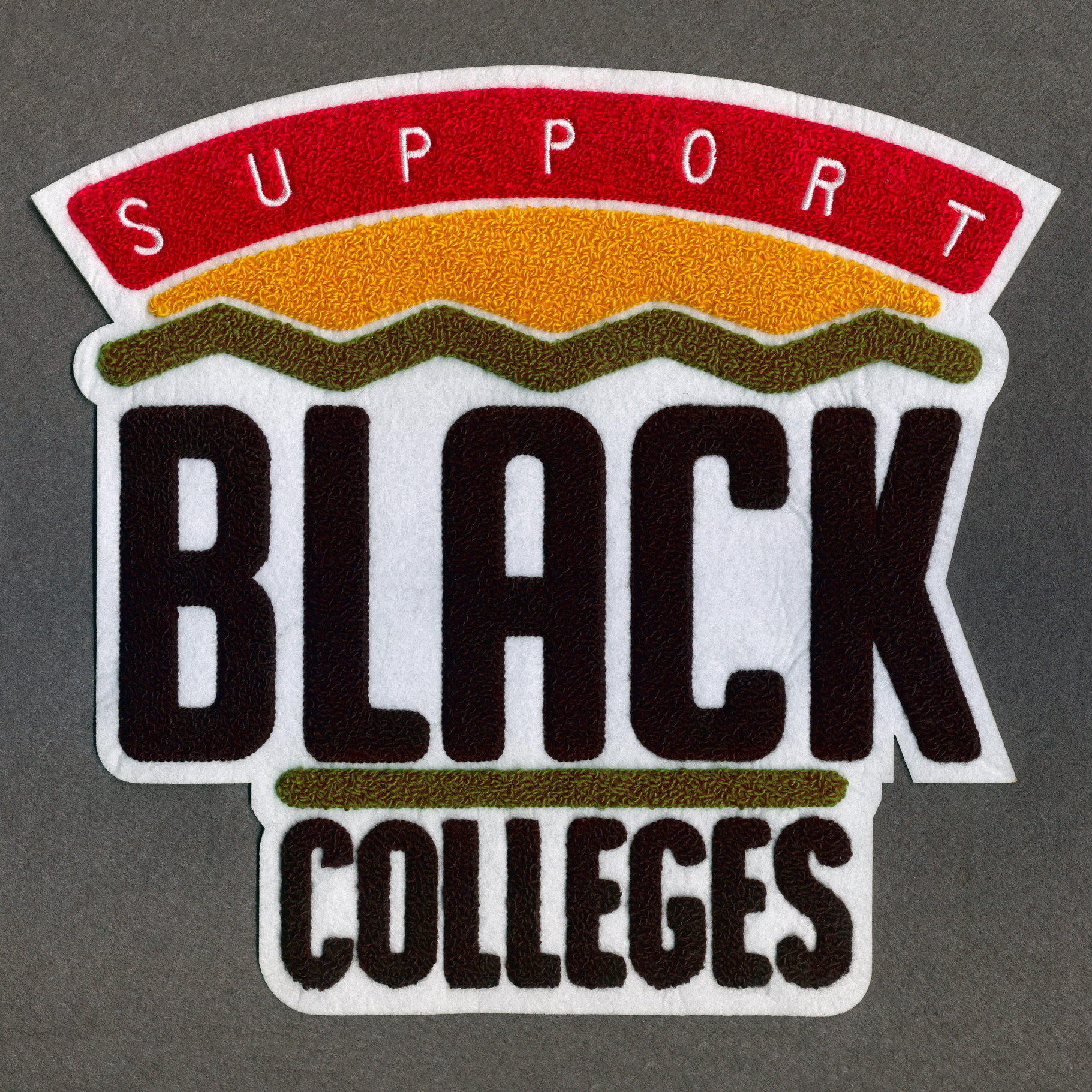 Chenille patch for colleges Featured Image