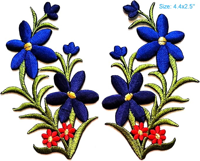 embroidered flower crest, custom embroidered emblem, embroider insignia Featured Image