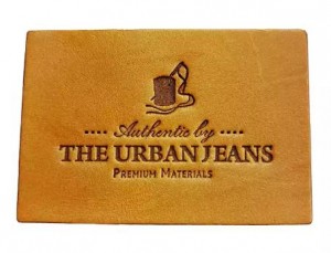 Engraved Leather badges factory