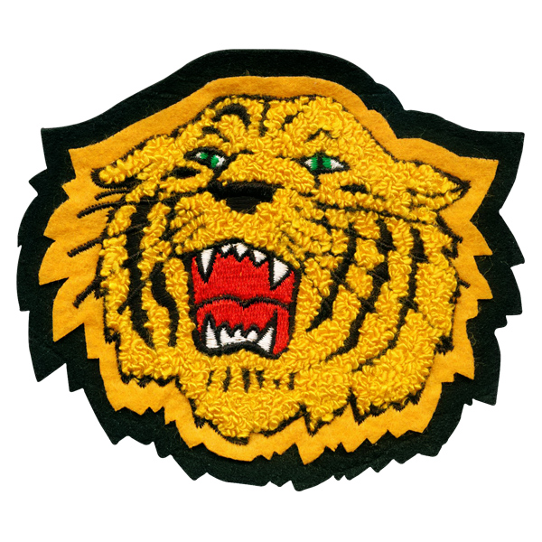 Tiger head chenill patches Featured Image