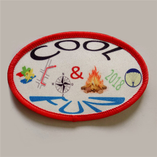 New Arrival China Uniform Embroidery Badge Epaulettes - Badges for sublimation printing – Evergreen