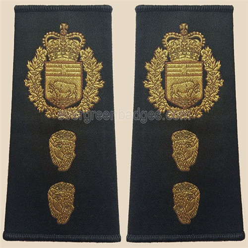 OEM China Round Blank Badge -
 Shoulder boards epaulettes – Evergreen