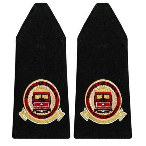 Factory directly supply Towelling Embroidery Patch Letters -
 Police epaulettes – Evergreen