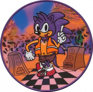 Sublimation printing combined with embroidery 5