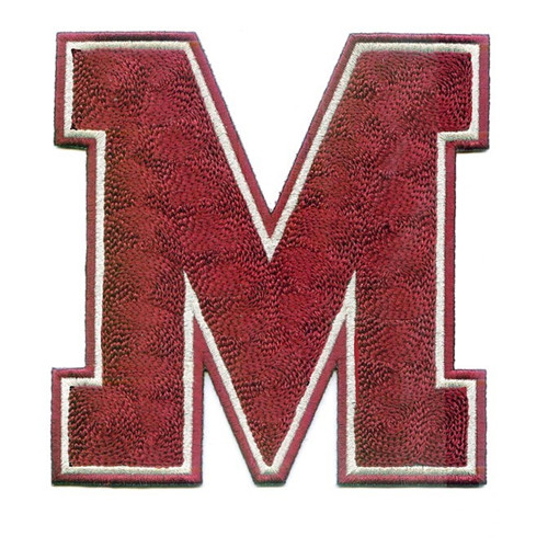 China Supplier On Backing Applique Embroidery -
 Chenille letter – Evergreen